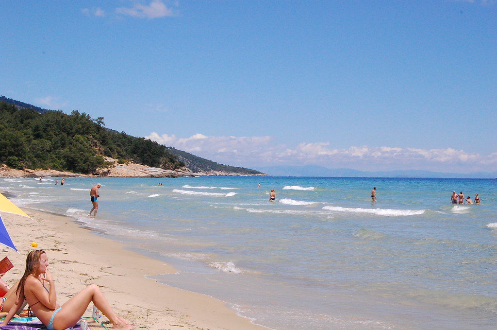 Plaja Paradise din Insula Thassos
