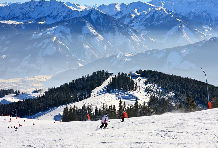 Stațiunile de schi din Austria le depășesc pe cele din Franța sau Elveția