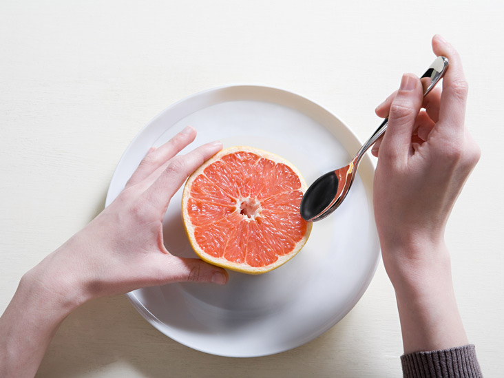Pomelo ajută la menținerea echilibrului într-o dietă