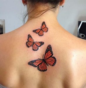 Tatuaje cu fluturi pentru fete