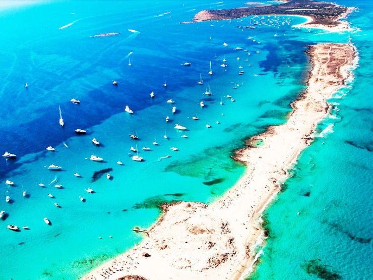 Playa de Ses Illetes, Formentera, Insulele Baleare
