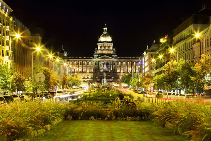 Piața Wenceslas din Praga